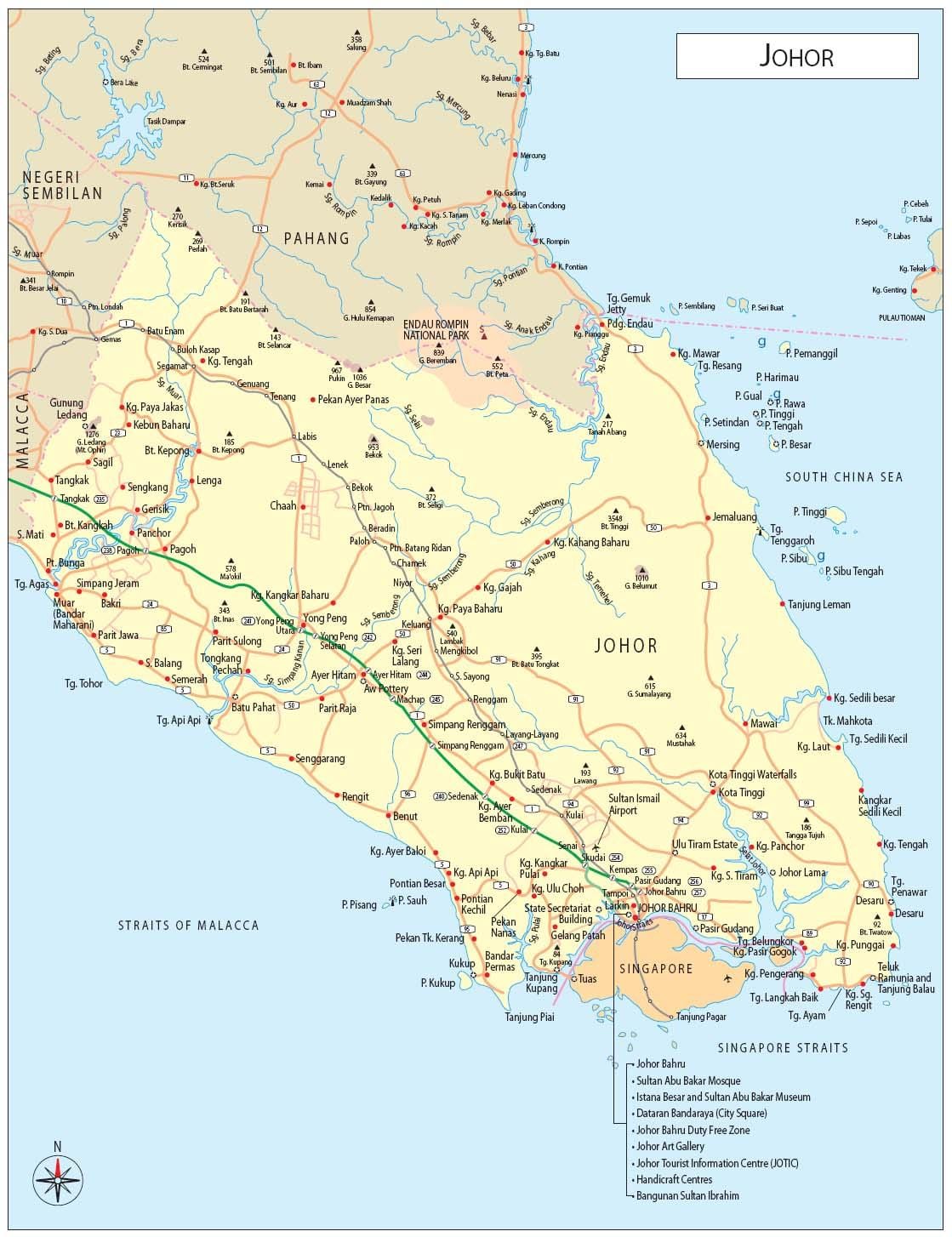jb mapa malàisia