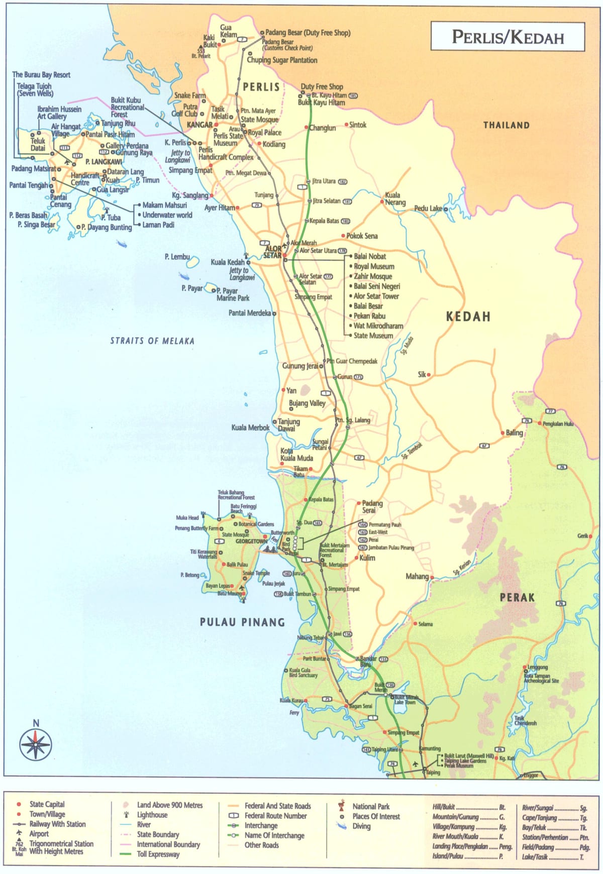 malàisia kedah mapa