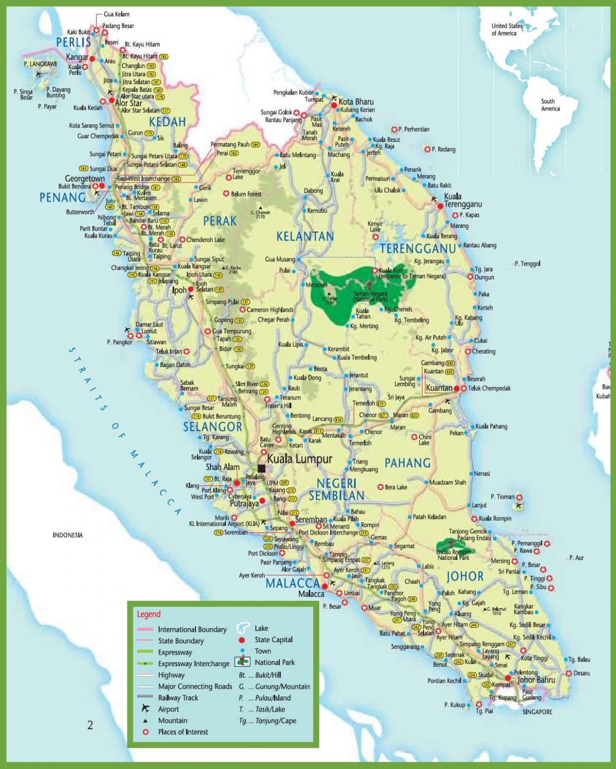 mrt mapa a malàisia