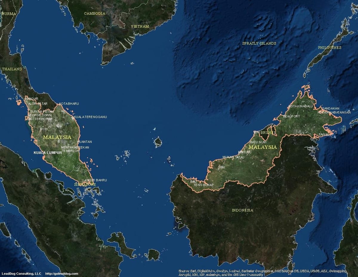 mapa de viure mapa malàisia