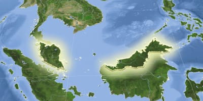 En directe via satèl·lit mapa de malàisia