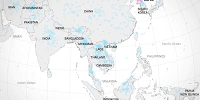 Mapa del departament de l'enquesta i cartografia de malàisia