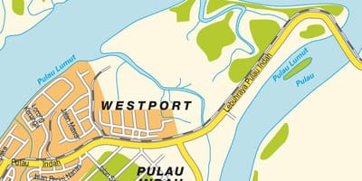 Kluang malàisia mapa