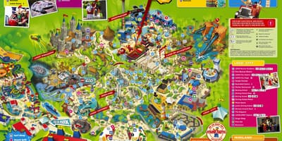 Mapa de legoland malàisia