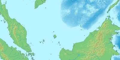 Mapa de malàisia 3d