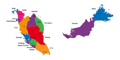 Mapa de malàisia mapa d'imatge