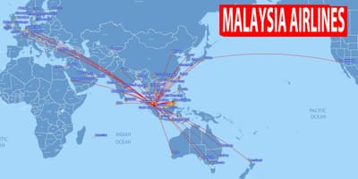 Mapa de malàisia ruta