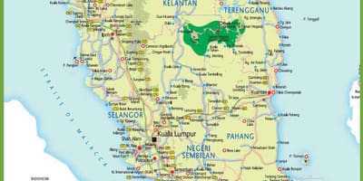 Mrt mapa a malàisia
